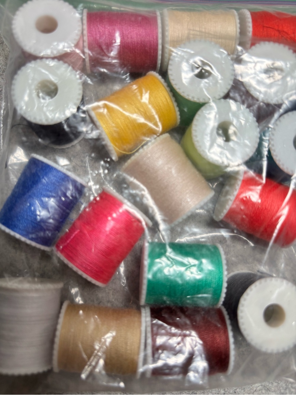 Assorted Color Sewing Thread Spool Pack - Multi-Color Set